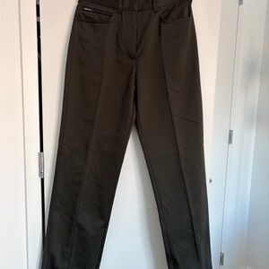 COS dark green pants